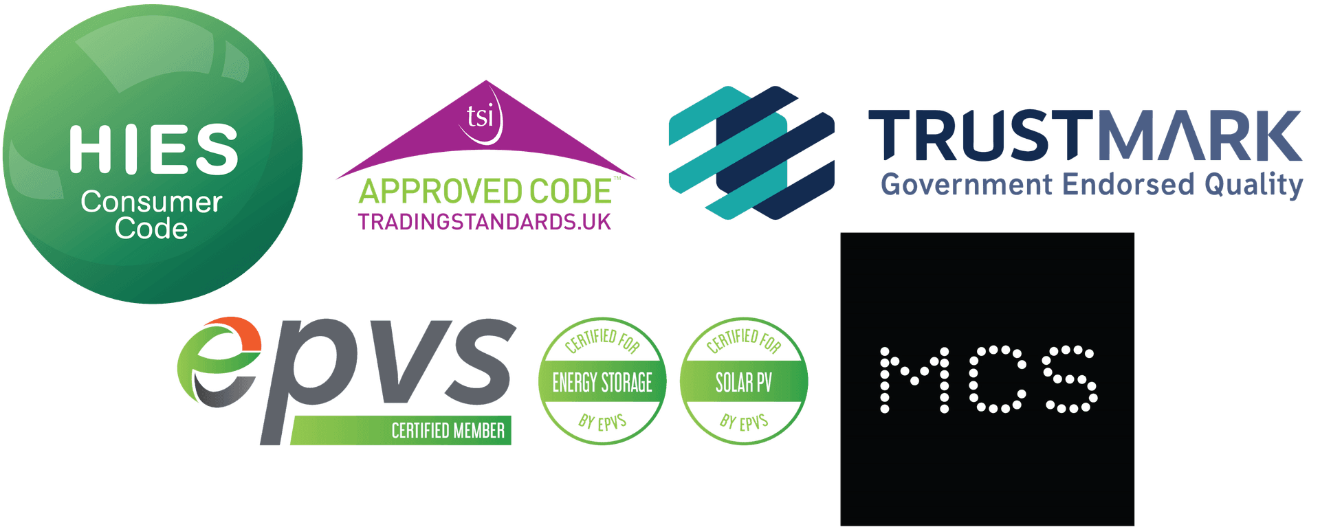 MCS, HIES, EPVS, Trustmark Certified